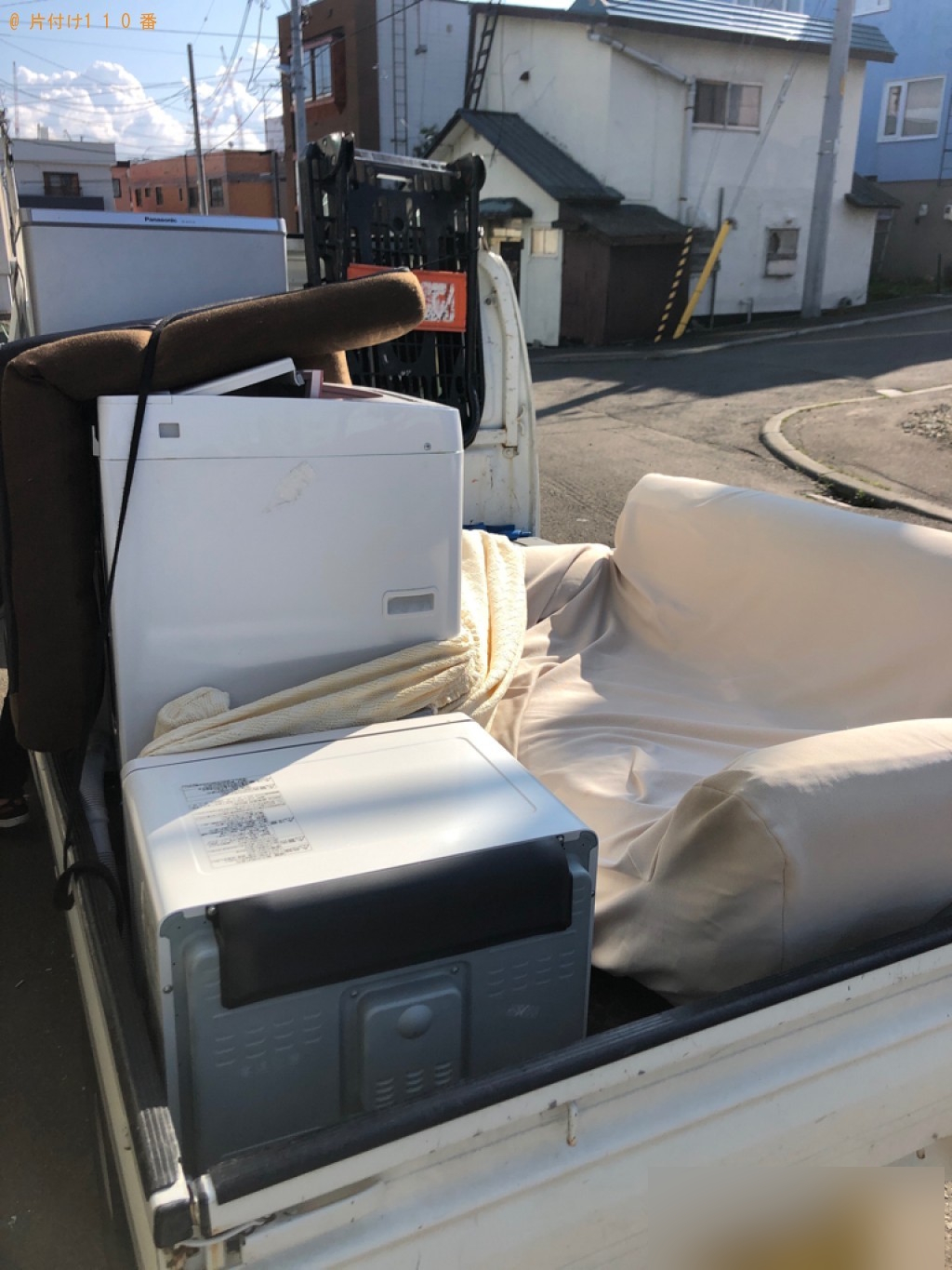 洗濯機、二人掛けソファー、小型家電等の回収・処分ご依頼