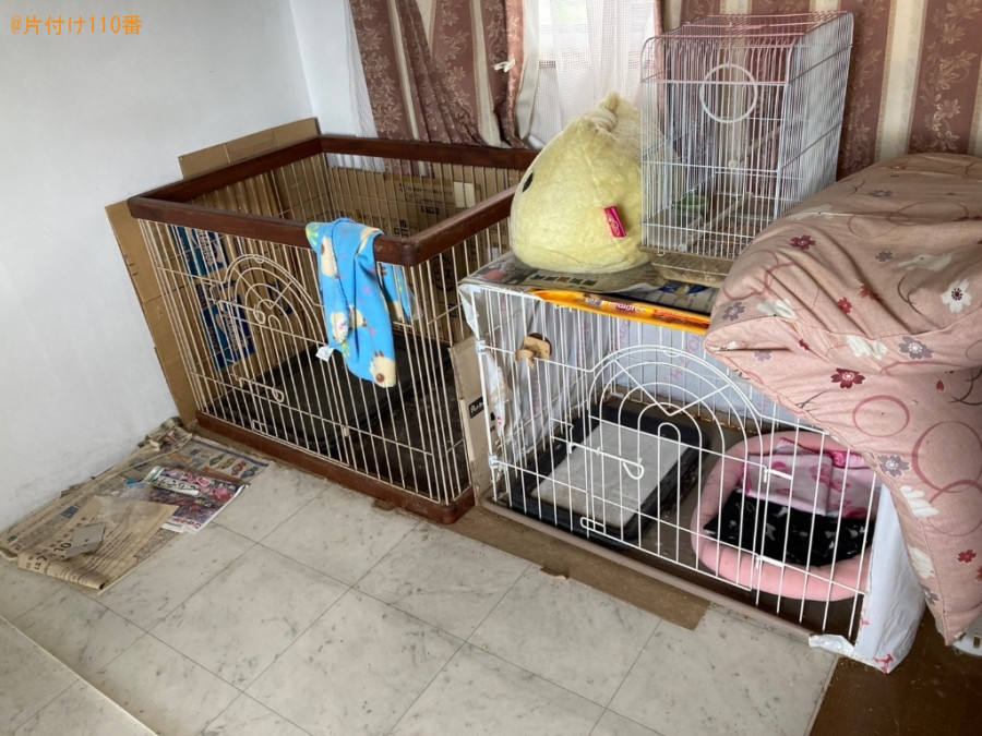 部屋の床と押し入れの床の洗浄とワックスかけご依頼 お客様の声