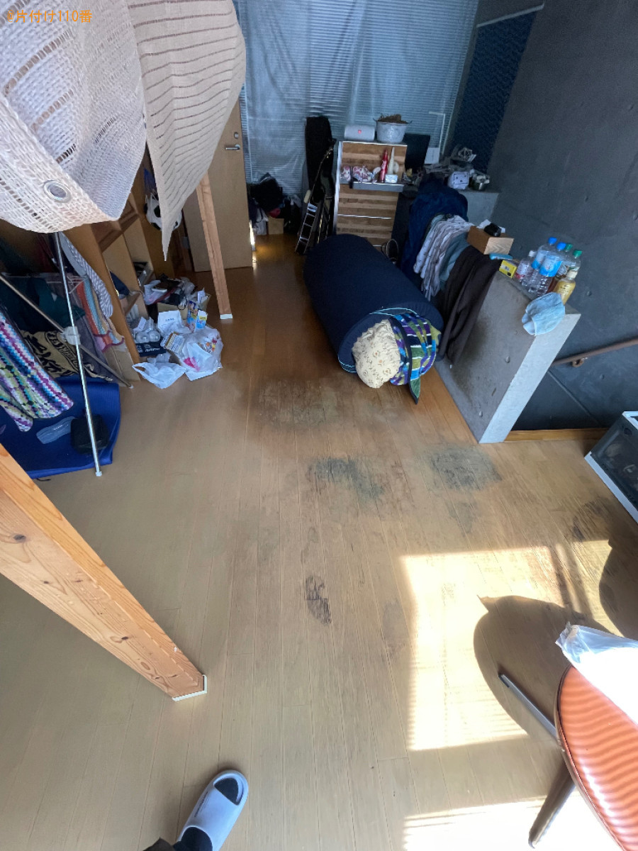 【中野区】部屋に散乱しているごみの片付けと清掃ご依頼　お客様の声