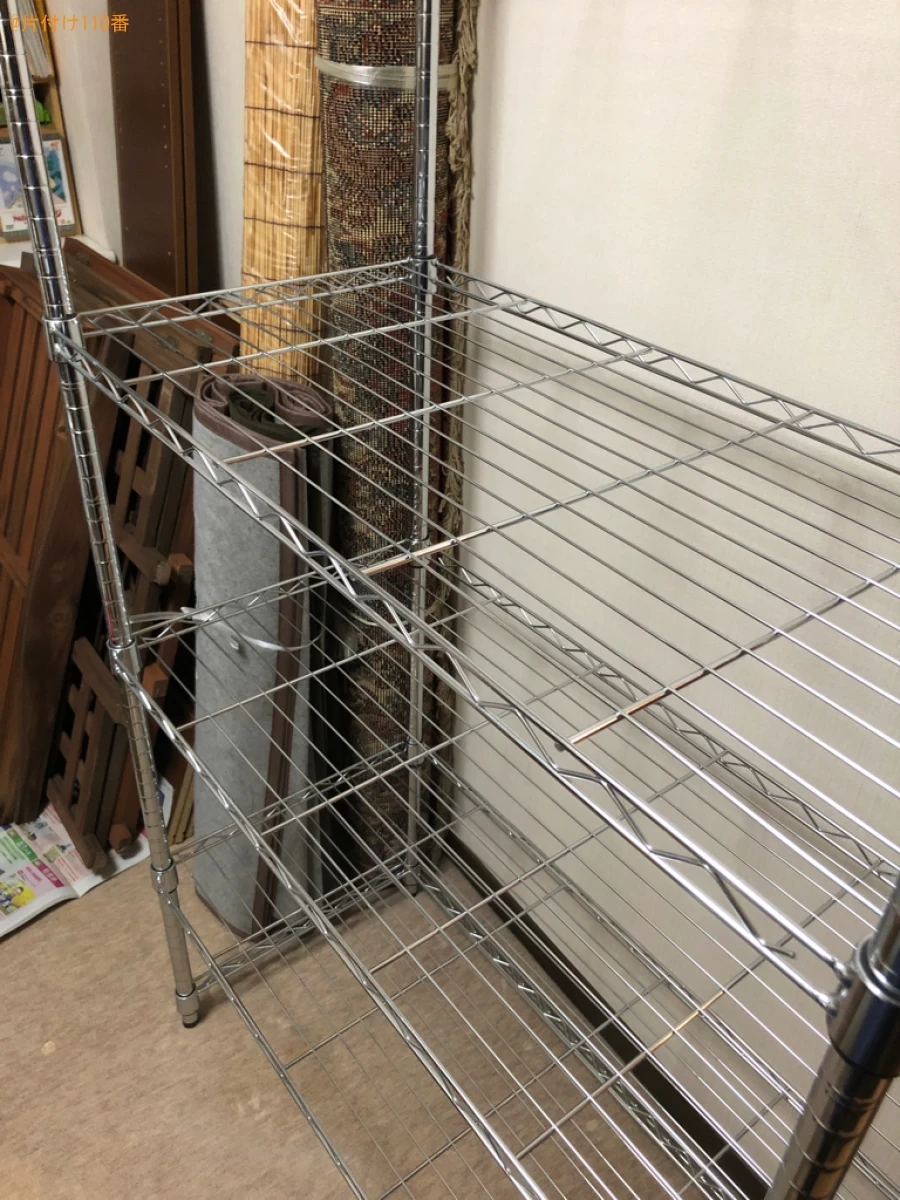 【八王子市石川町】カラーボックス、カーペット、ラック等の回収